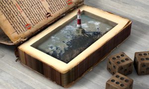 Are you creative enough to make a Lighthouse out of a book?